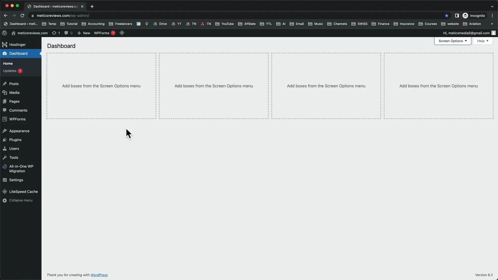 Cleaning Up WordPress Dashboard